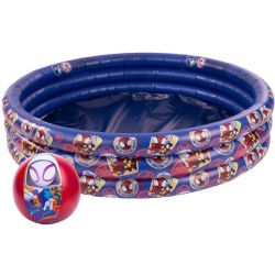 Barnpool med badboll Spidey and his Amazing Friends 100 cm 3 ringar