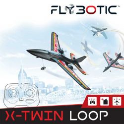 Silverlit Radiostyrt Flygplan X-twin Loop
