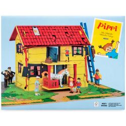 Pippi Dockskåp Villa Villekulla med Lekplatta
