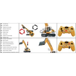 Radiostyrd Grävmaskin Liebherr R936 Jamara 1:20 - 2,4 GHz