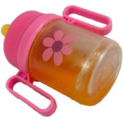 Baby Rose Juiceflaska och nappflaska med mjölk