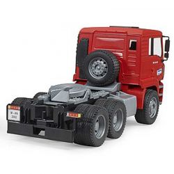 Bruder Lastbil MAN TGA Trailer och Manitou Lastare 02774