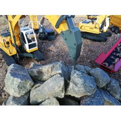 Radiostyrd Liebherr grävmaskin R936 Jamara med rivningsset 1:20 - 2,4 Ghz