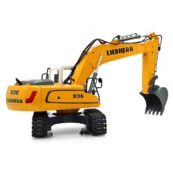 Radiostyrd Liebherr Grävmaskin R936 med Rivningsset Jamara 1:20 - 2,4 GHz