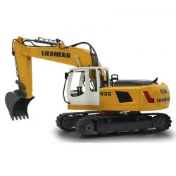 Radiostyrd Liebherr Grävmaskin R936 med Rivningsset Jamara 1:20 - 2,4 GHz