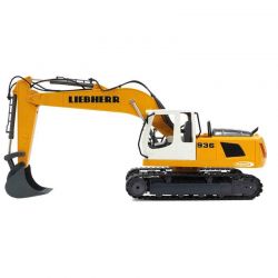Radiostyrd Liebherr Grävmaskin R936 med Rivningsset Jamara 1:20 - 2,4 GHz
