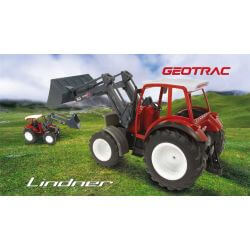 Radiostyrd Traktor Geotrac Lindner 1:16