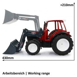 Radiostyrd Traktor Geotrac Lindner 94 ep Jamara 1:16