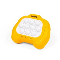 TIME POP LIGHT UP PUSH POPPER GAME ORANGE