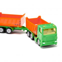 Siku Lastbil med två tippbara släp 1685