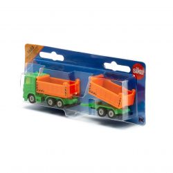 Siku Lastbil med två tippbara släp 1685