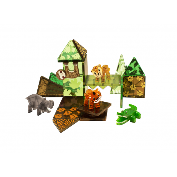 Magna-Tiles - Combo + MicroMags - 46 Delar