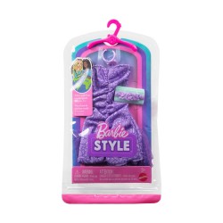 Barbie Fashion Outfit Lila Klänning