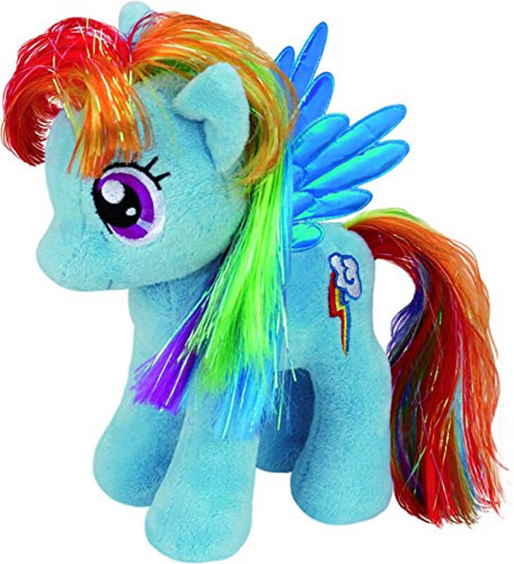 My Little Pony Ty Beanie Rainbow Dash Gosedjur 15 cm