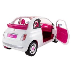 Barbie med barbiebil Fiat 500