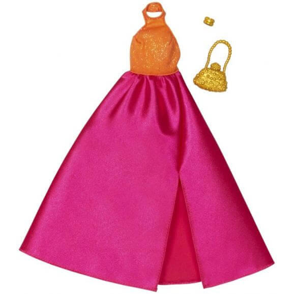 Barbie Fashion Klädset Rosa Klänning