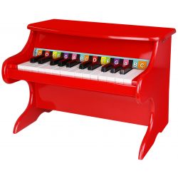 Leksakspiano i trä med fin klang Tooky Toy