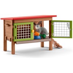 Schleich Kaninbur med kaniner 42420