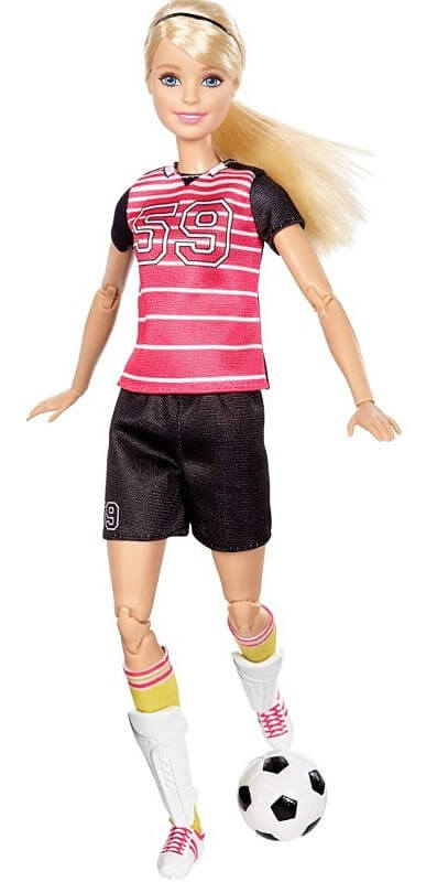 Barbie Fotbollsspelare DVF69