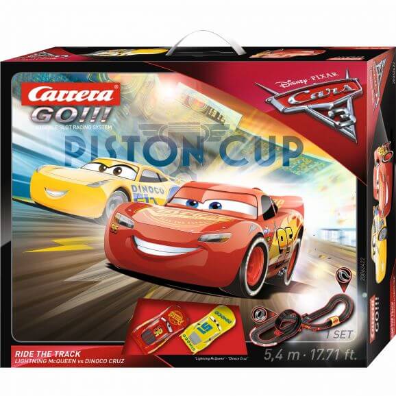 Köp Bilbana Carrera GO Disney Cars 3 Piston Cup