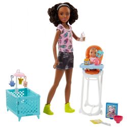 Barbie Babysitter Playset Barnvakt FHY99