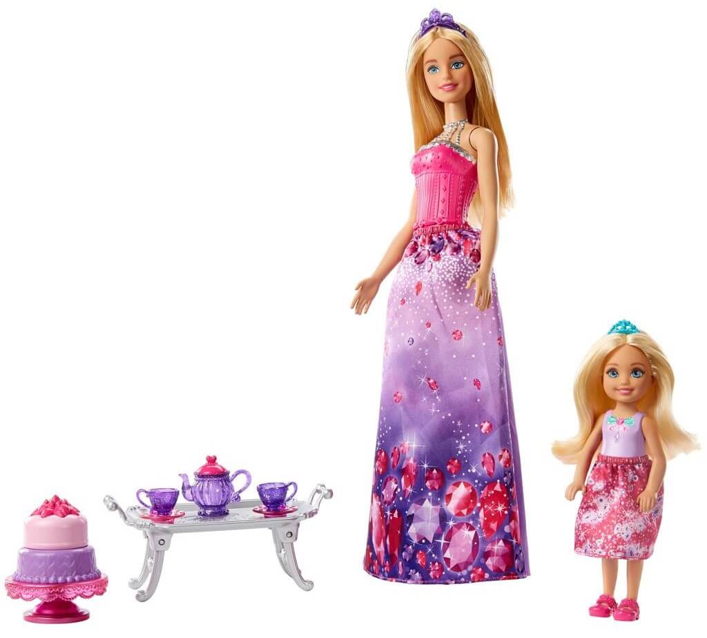 Barbie &amp; Chelsea Dreamtopia Princess Tea Party FPL88