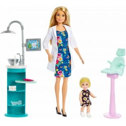 Barbie Tandläkare Docka & Lekset FXP16
