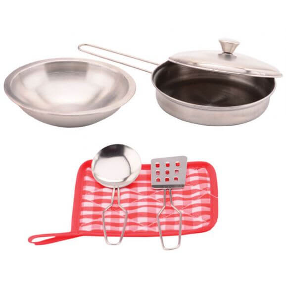Home and Kitchen steel kitchenset 6 pieces