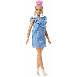 Barbie Fashionistas 95 Rosa Hår FJF55