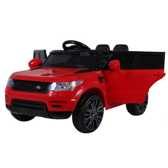 Azeno Elbil Barn med stark motor Rapid Racer 2x12V Röd