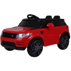 Azeno Elbil Barn med stark motor Rapid Racer 2x12V Röd