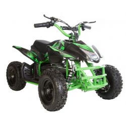 Azeno Panther 1000W elfordon barn 48V 10-30km/h Grön/svart