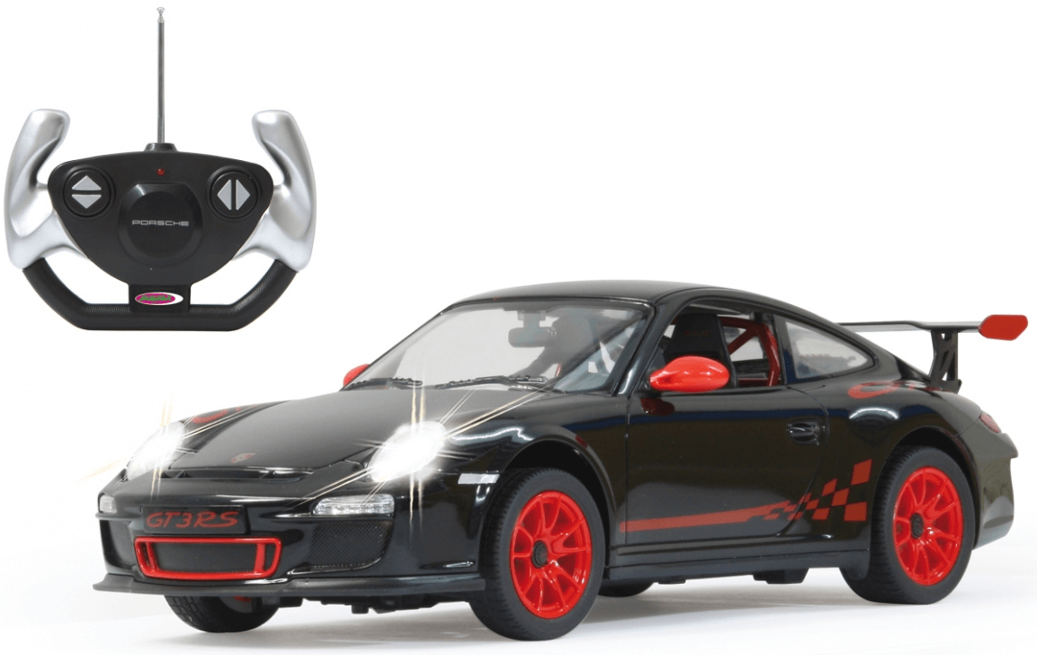 Radiostyrd Bil Porsche GT3 RS Jamara Svart 1:14 - 27 MHz