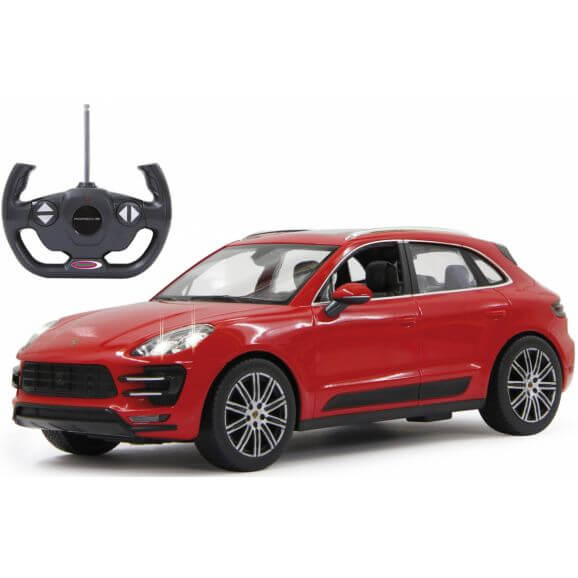 Radiostyrd Bil Porsche Macan Röd 1:14 - 27 MHz