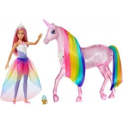 Barbie Dreamtopia Docka och Enhörning FXT26