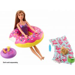 Barbie Beach Playset Donut Floaty FXG38