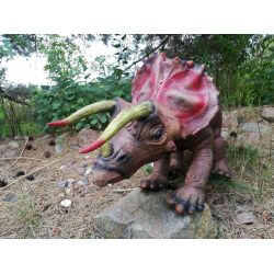 Dinosaurie Triceratops Naturgummi - 92 cm