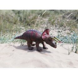 Dinosaurie Triceratops Naturgummi - 92 cm