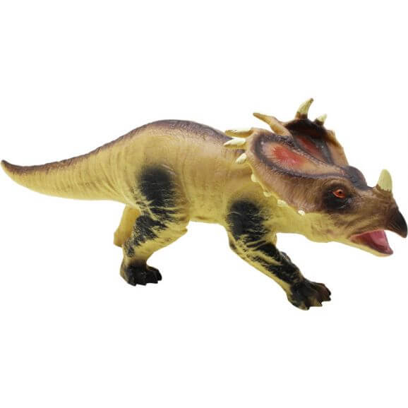 Dinosaurie Triceratops Mjuk - 40 cm