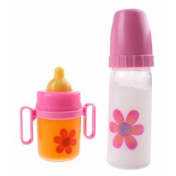 Baby Rose Juiceflaska och nappflaska