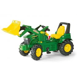 Rolly Toys John Deere 7930 Tramptraktor med frontlastare