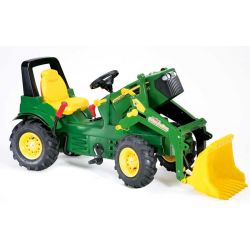 Rolly Toys John Deere 7930 Tramptraktor med frontlastare