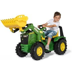Rolly Toys X-Trac Premium John Deere 8400R Tramptraktor med frontlastare