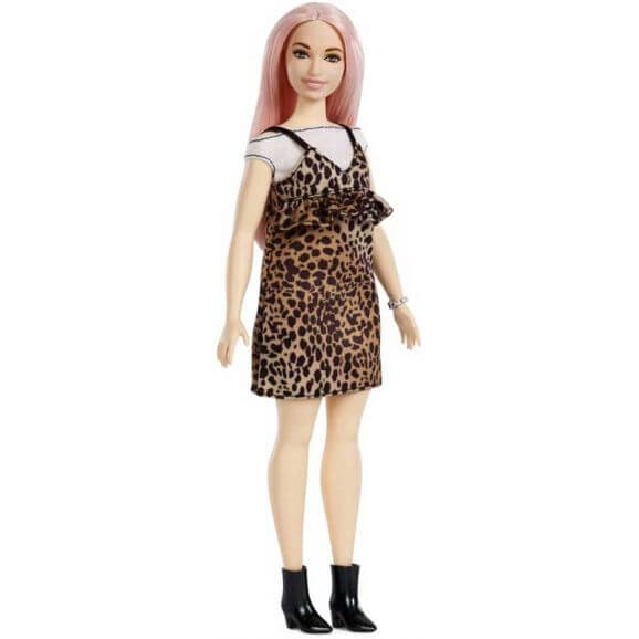 Barbiedocka Fashionistas Leopard Dress FXL49