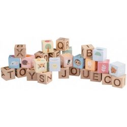 Jouéco Alfabetsklossar 30 delar