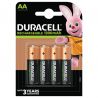 AA, Uppladdningsbara Duracell Batterier Plus 1300mAh. 4 st