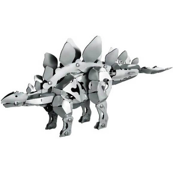 Dinosaurie Stegosaurus Byggmodell Metall Tronico