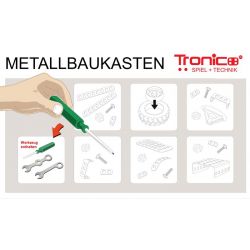 Lyftkran Liebherr Bygmodell Metall 1:100 Tronico