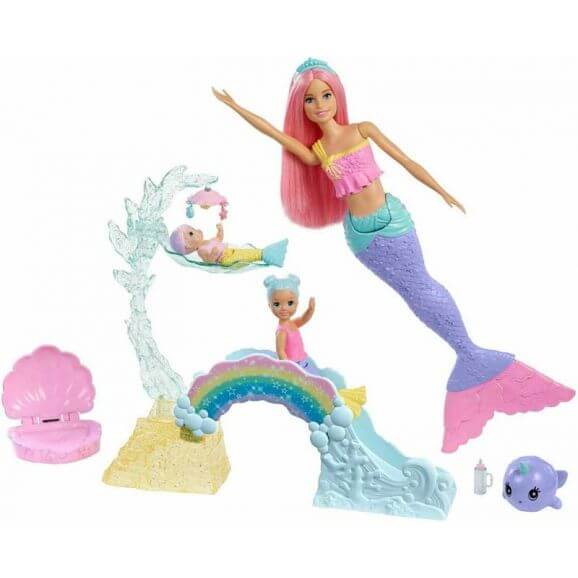 Barbie Dreamtopia Sjöjungfru Lekset Nursery FXT25