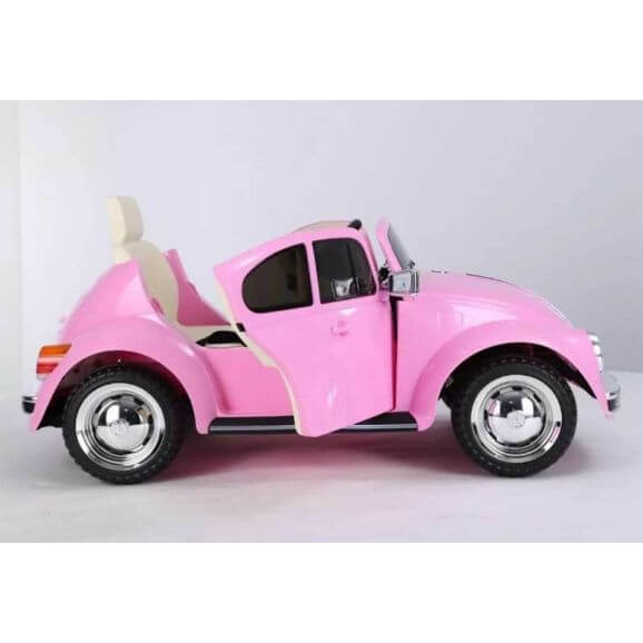 Elbil till barn VW Beetle Rosa 12 volt